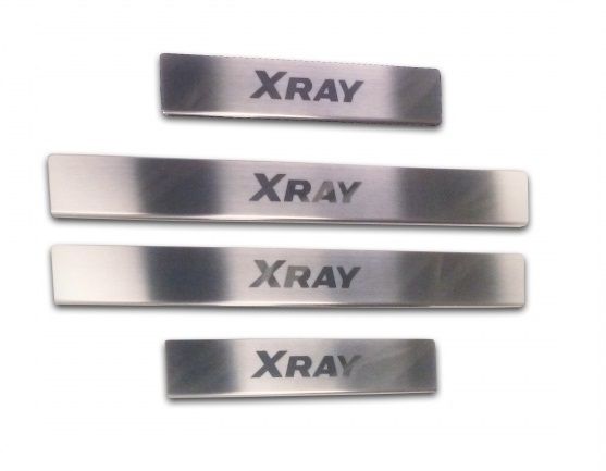 Накладки на пороги LADA Xray (комплект)